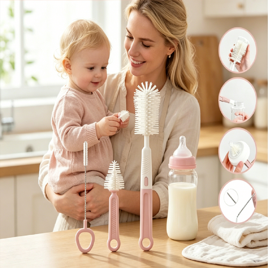 4-in-1 Baby Cleaning Brush Set