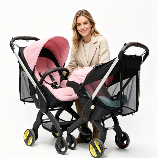 2-in-1 Stroller Sunshade Mosquito Cove