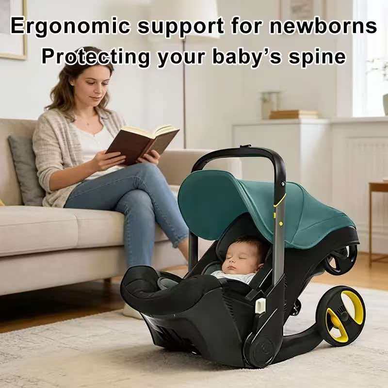 4-in-1 High-Landscape Baby Stroller